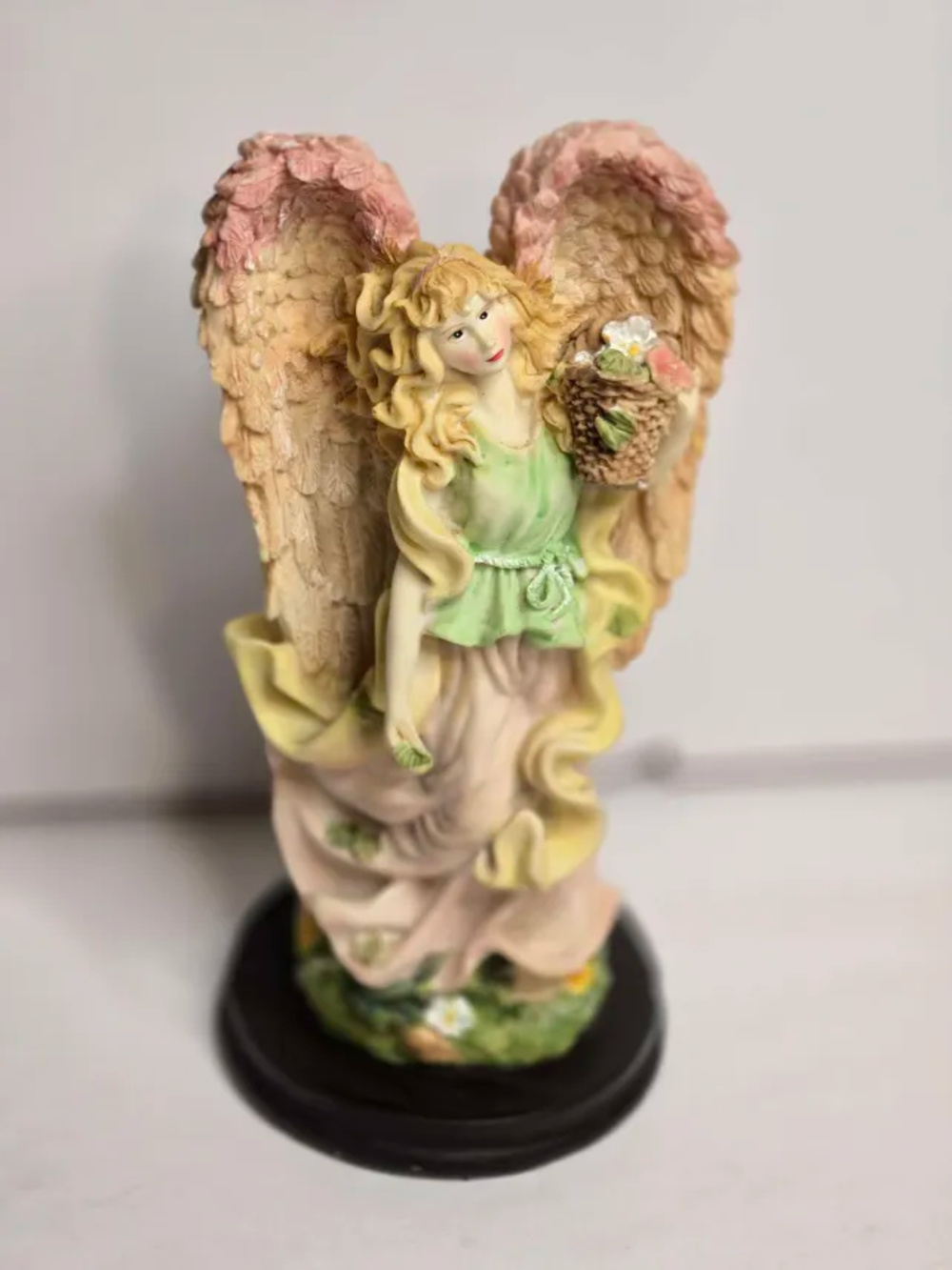 8” Angel Figurine Statue – Seraphim Style Collectible Home Decor
